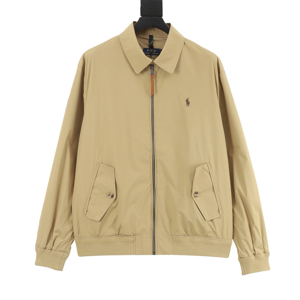 Polo Ralph Lauren Men's Classic-Fit Harrington Jacket in Khaki