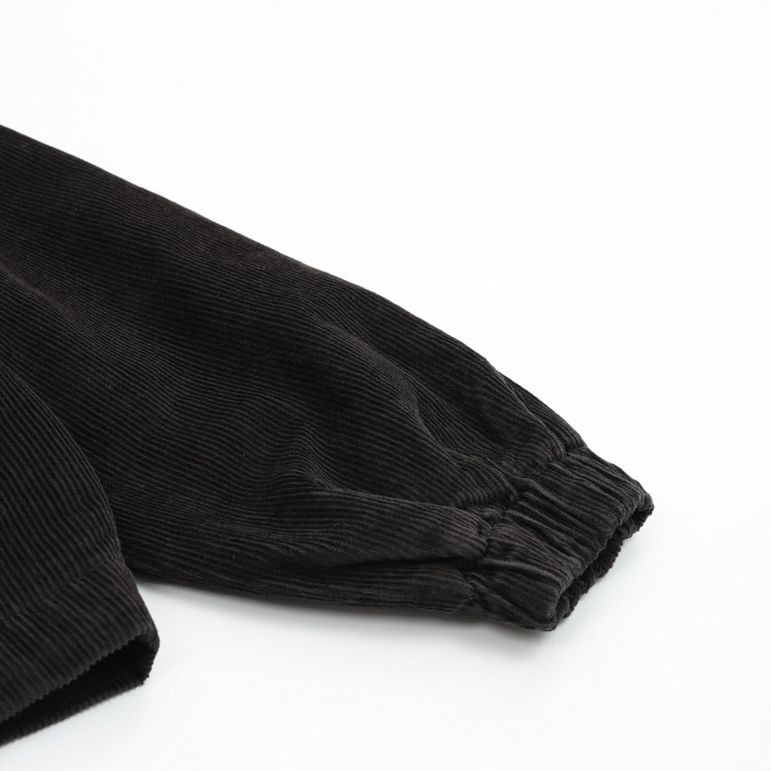 Polo Ralph Lauren Men's Black Classic-Fit Corduroy Harrington Jacket