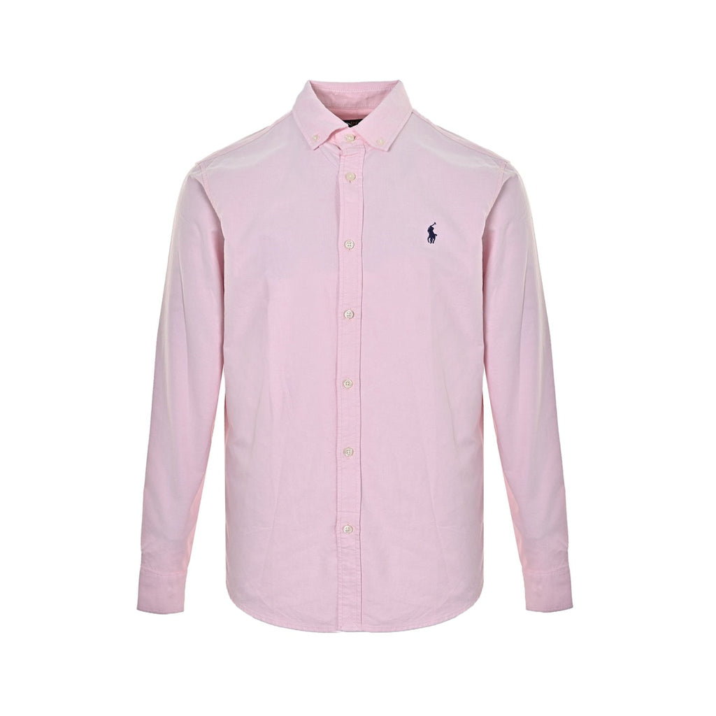 Polo Ralph Lauren Classic‑Fit Series Pink Oxford Long Sleeve Shirt
