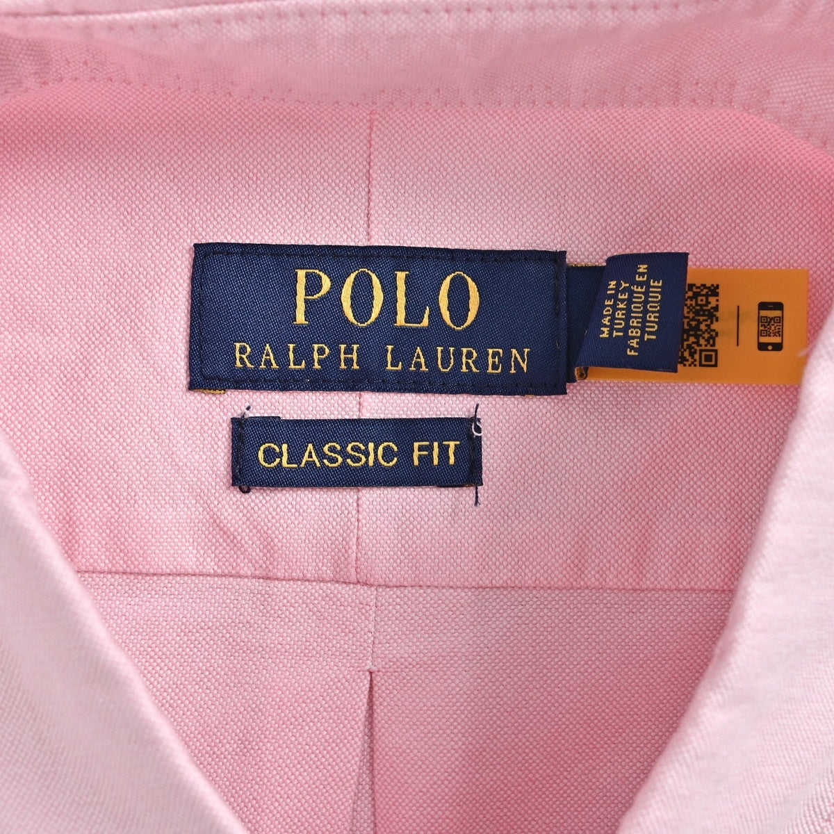 Polo Ralph Lauren Classic‑Fit Series Pink Oxford Long Sleeve Shirt
