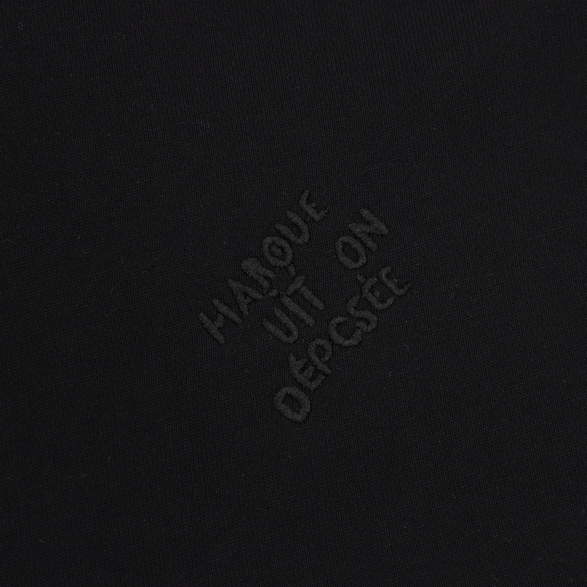 Louis Vuitton Pearl‑Drawstring Zipper Hooded Jacket Black