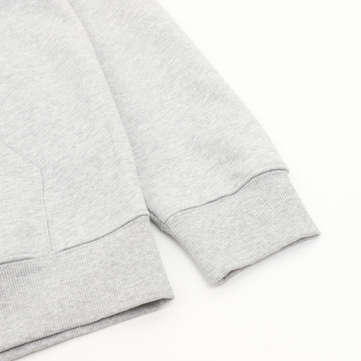 Loewe Anagram‑Logo Full‑Zip Hoodie Light Grey Orange Drawstring