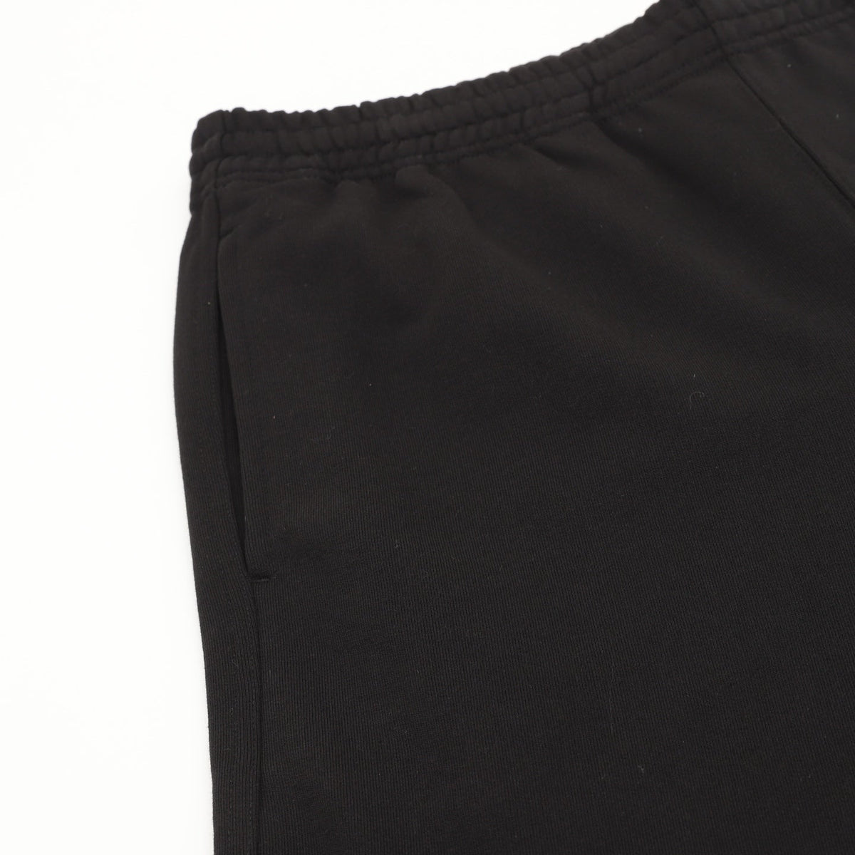 Burberry Equestrian Knight Logo Black Wide Leg Sweatpants