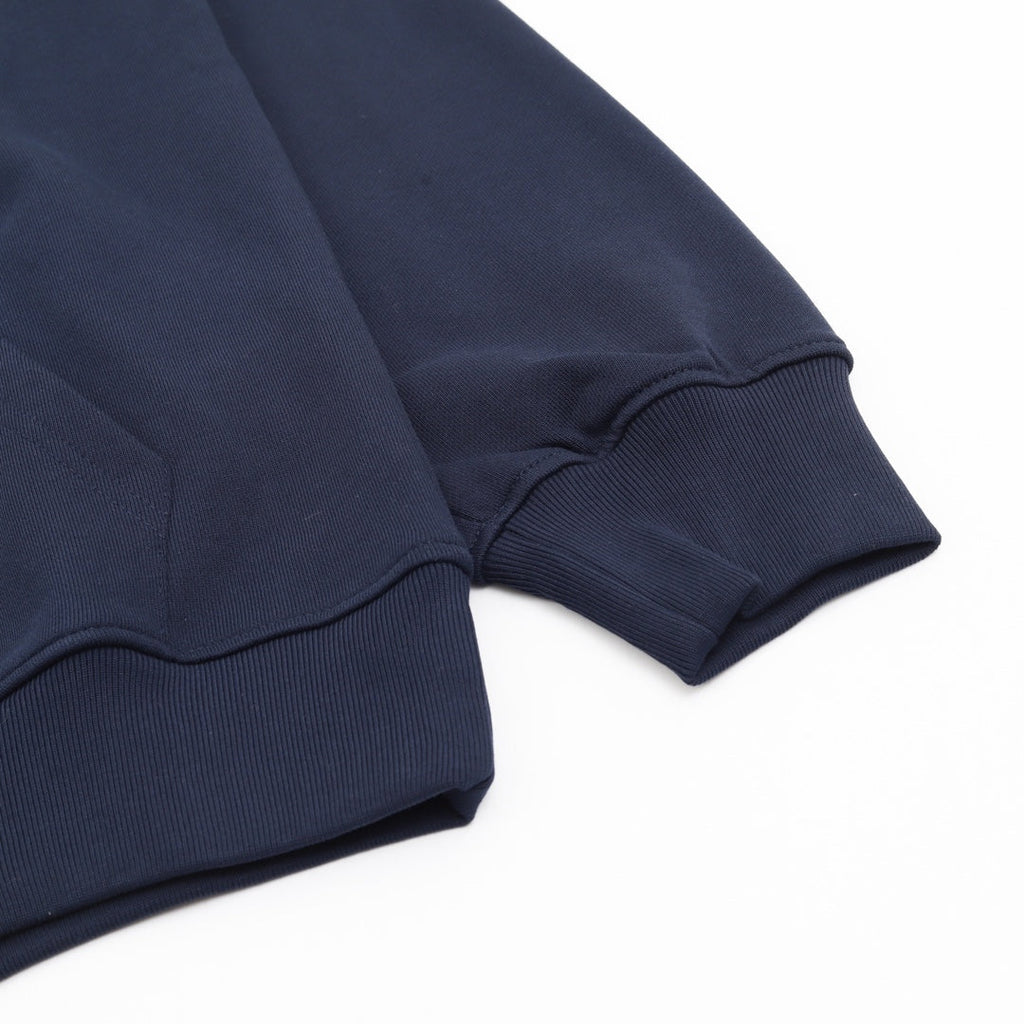 Louis Vuitton Monogram Lining LV Logo Hoodie Navy