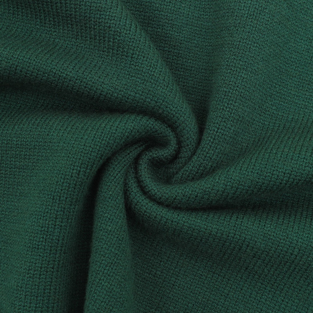 Gucci Vintage Script Logo Crew Neck Wool Sweater Green