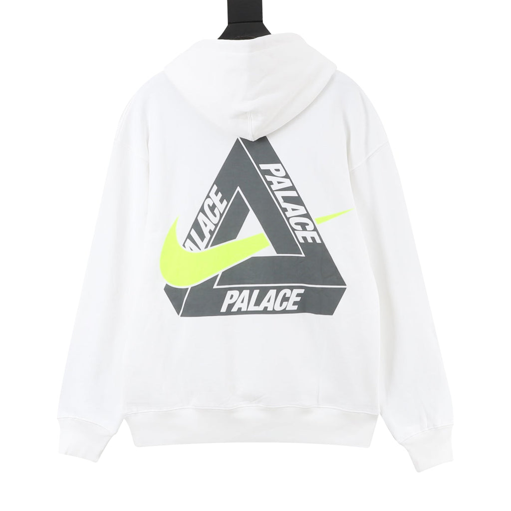 Nike x Palace Triangle Logo Pullover Hoodie White