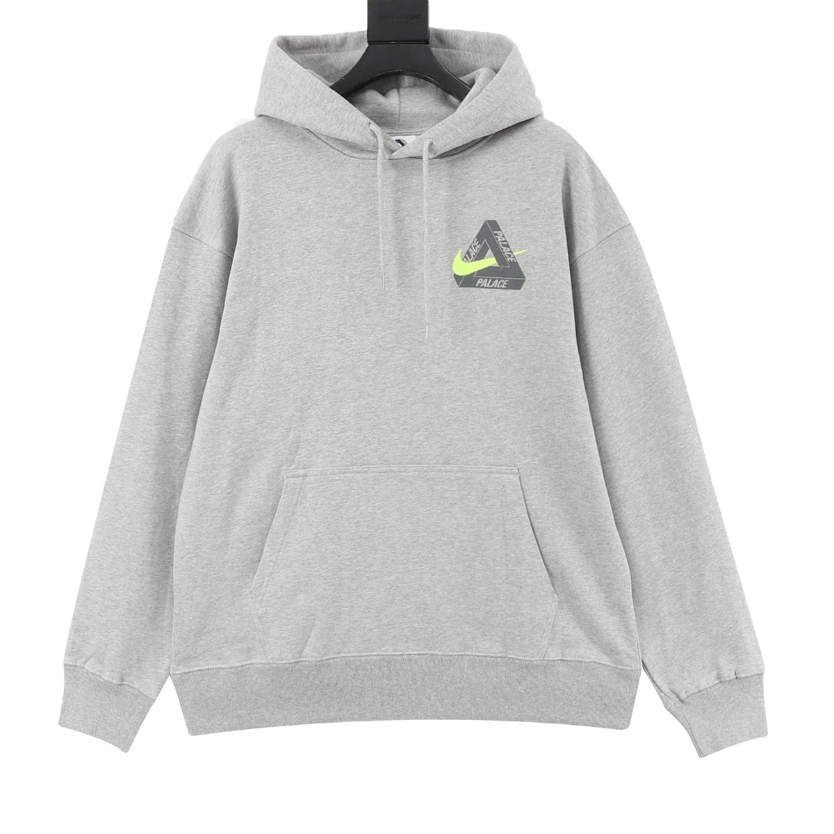 Nike x Palace Triangle Logo Pullover Hoodie Heather Grey（