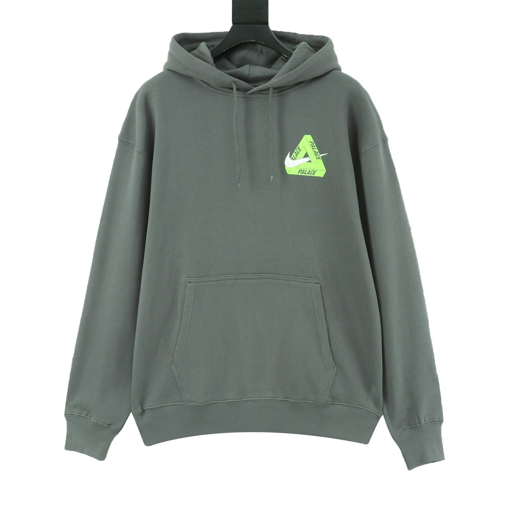 Nike x Palace Triangle Logo Pullover Hoodie Grey