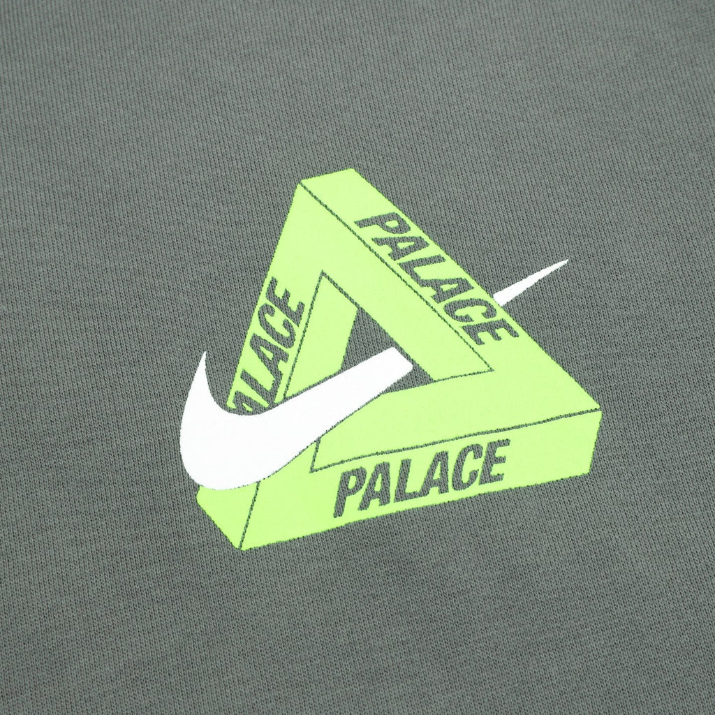 Nike x Palace Triangle Logo Pullover Hoodie Grey