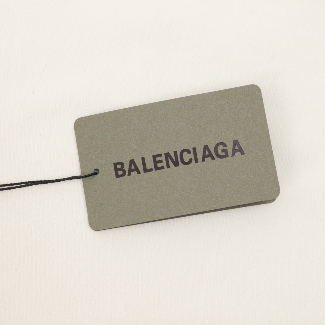 Balenciaga Bad Poker Player Series White Crew Neck Sweatshirt