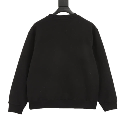 Balenciaga Bad Poker Player Series Black Crew Neck Sweatshirt