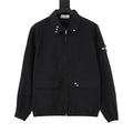 Stone Island Black Zip Up Field Jacket