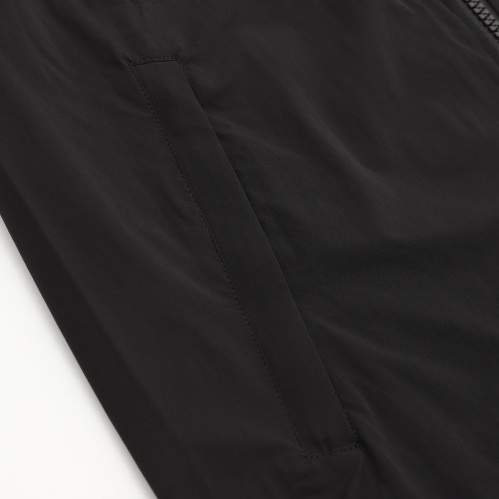Burberry Logo Black Hooded Windbreaker Jacket