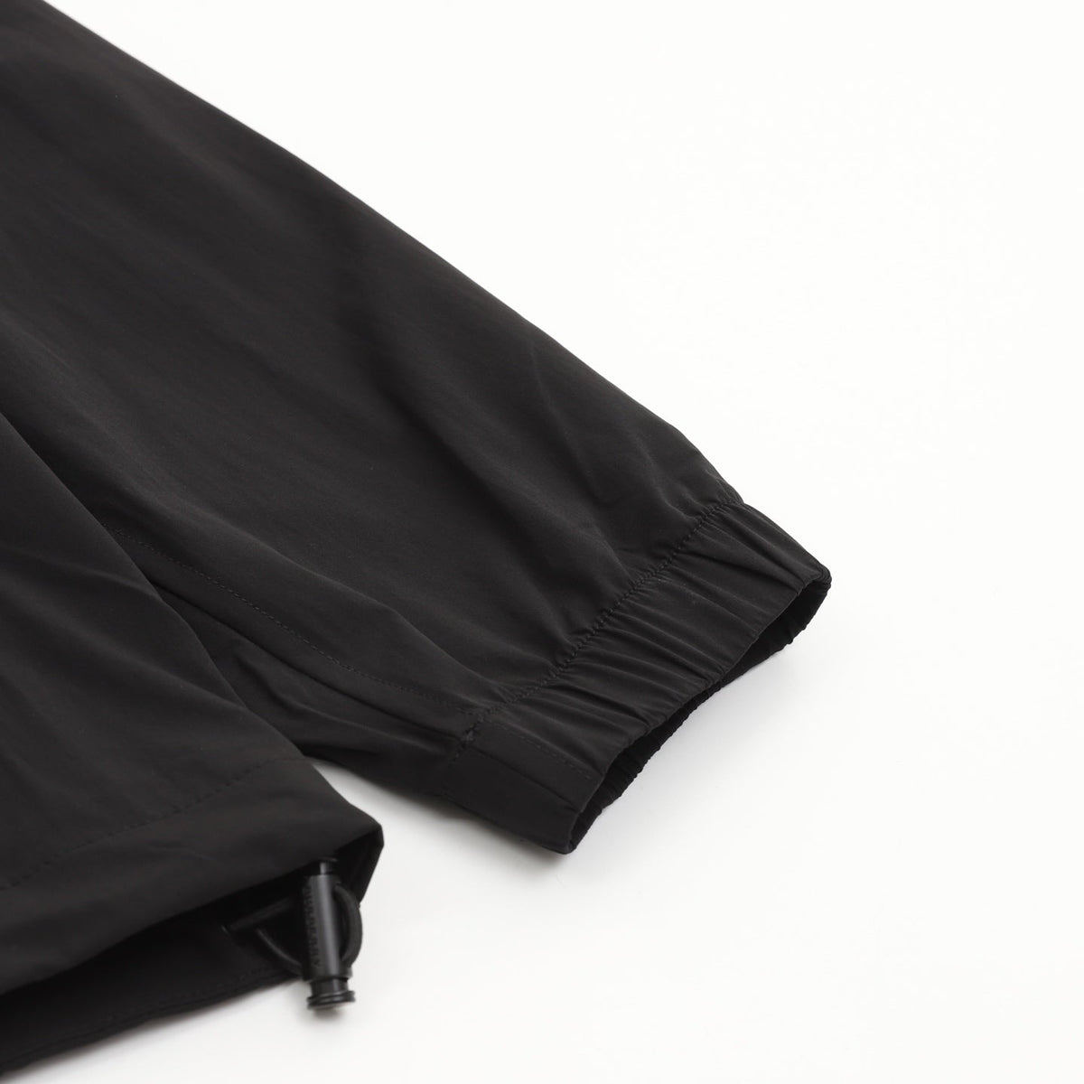 Burberry Logo Black Hooded Windbreaker Jacket