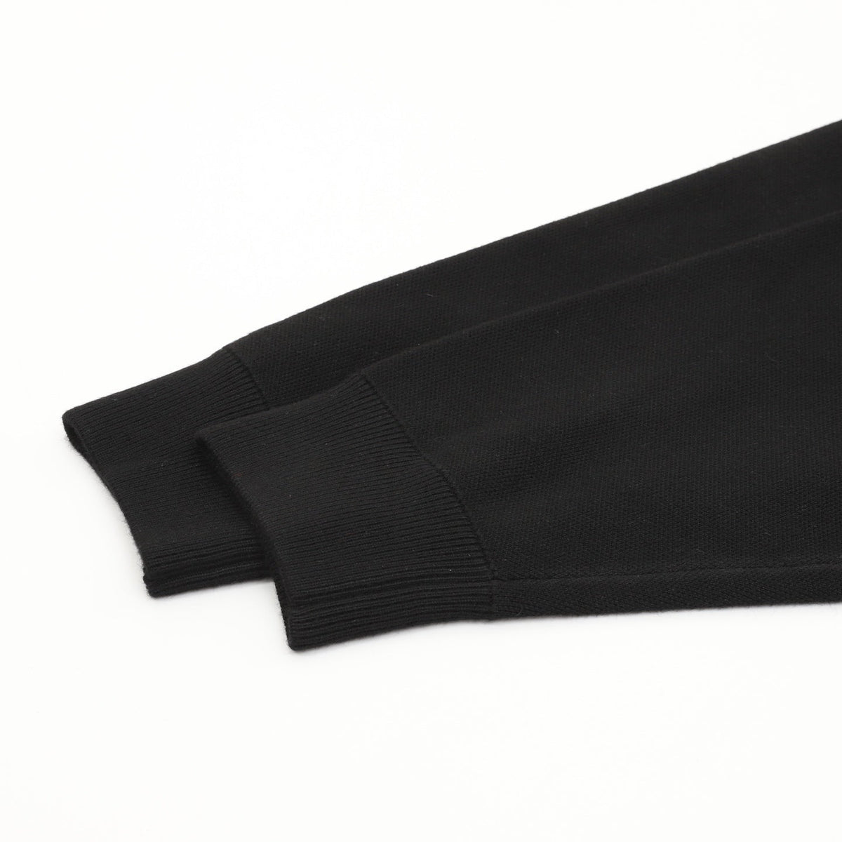 Chanel Double C Logo Black Half Zip Turtleneck Knit Sweater