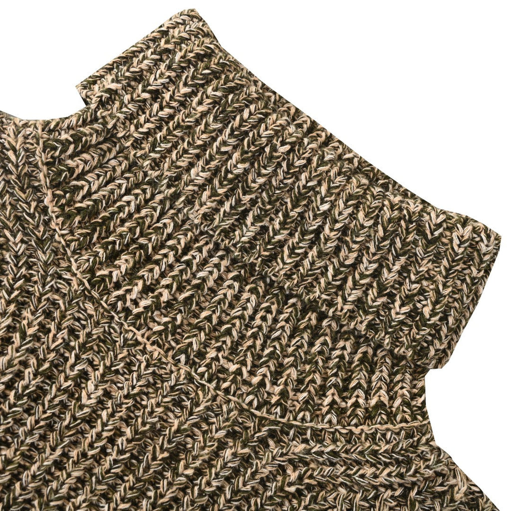 Moncler Grenoble Marled Knit Turtleneck Sweater