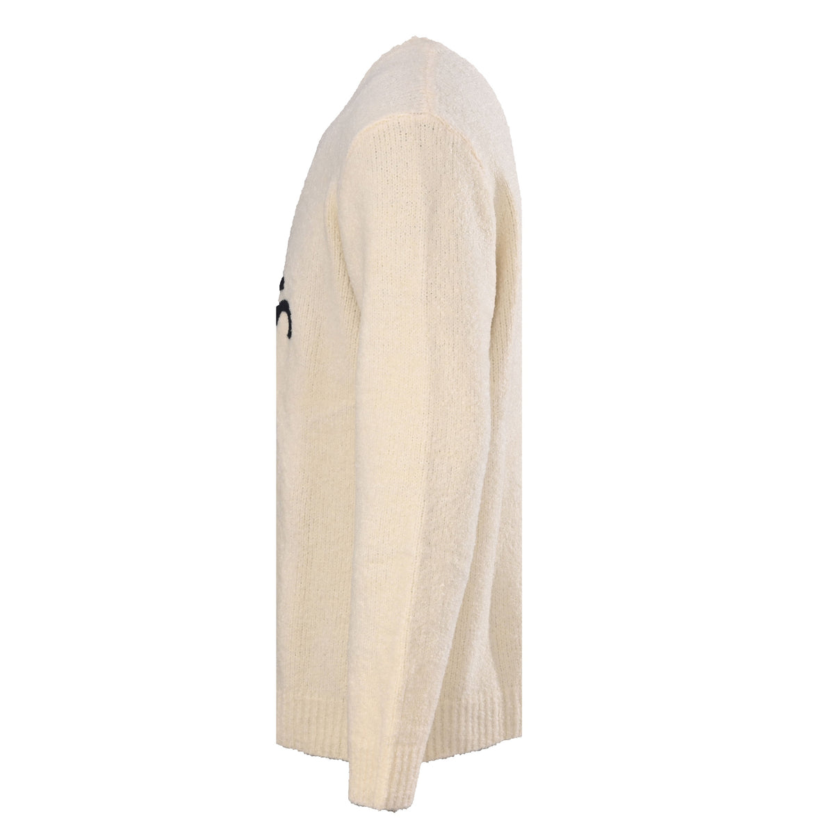 Louis Vuitton Cream Script Vuitton Logo Crew Neck Sweater