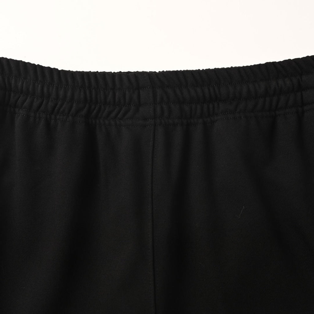 Burberry Black Equestrian Knight Logo Jogger Pants