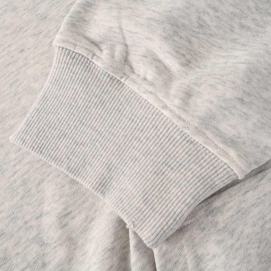 Louis Vuitton Grey LV Logo Embroidered Hoodie