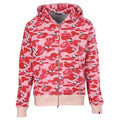 A Bathing Ape x Hello Kitty Pink Camo Full Zip Hoodie