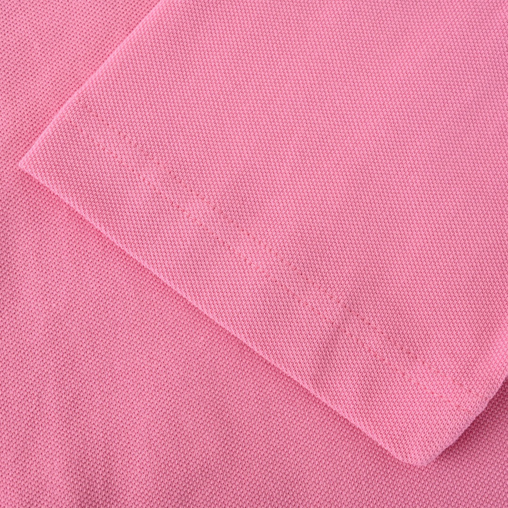 Acne Studios Pink Logo Embroidered Long Sleeve Tee