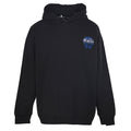 Chrome Hearts Horseshoe Logo Black Gradient Blue Embroidered Hoodie