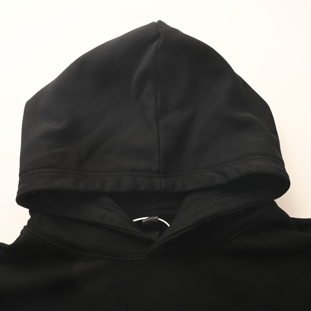 Chrome Hearts Horseshoe Logo Heather Grey Embroidered Hoodie
