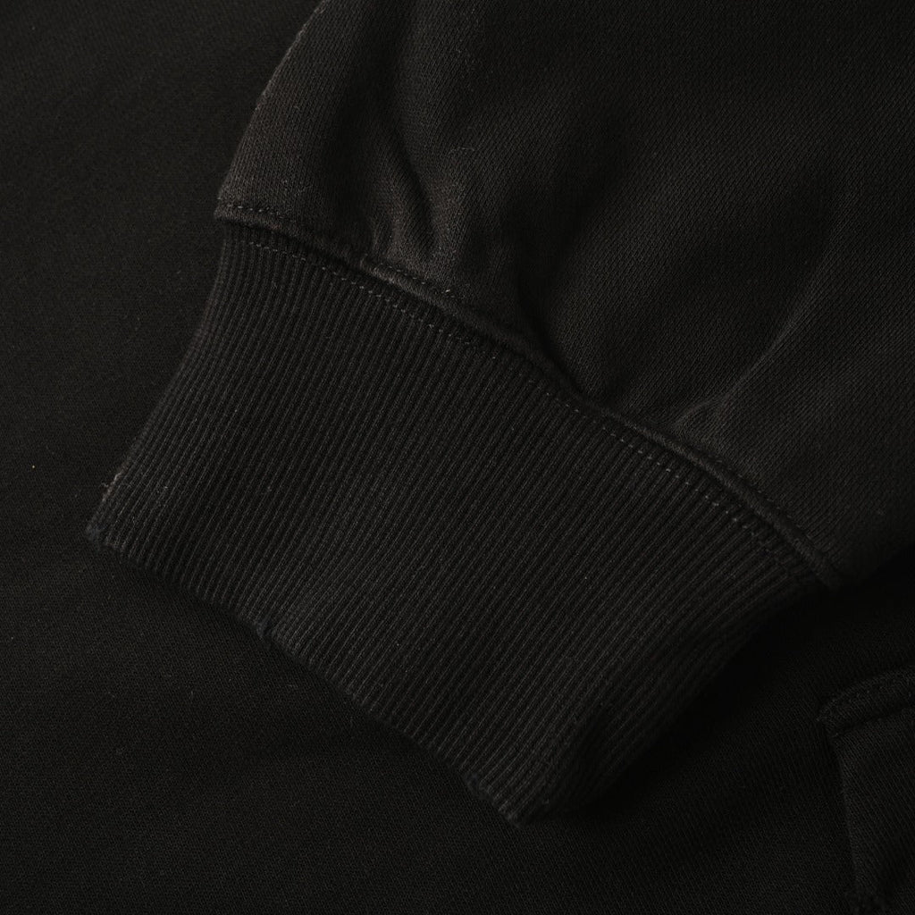Chrome Hearts Horseshoe Logo Black Gradient Blue Embroidered Hoodie