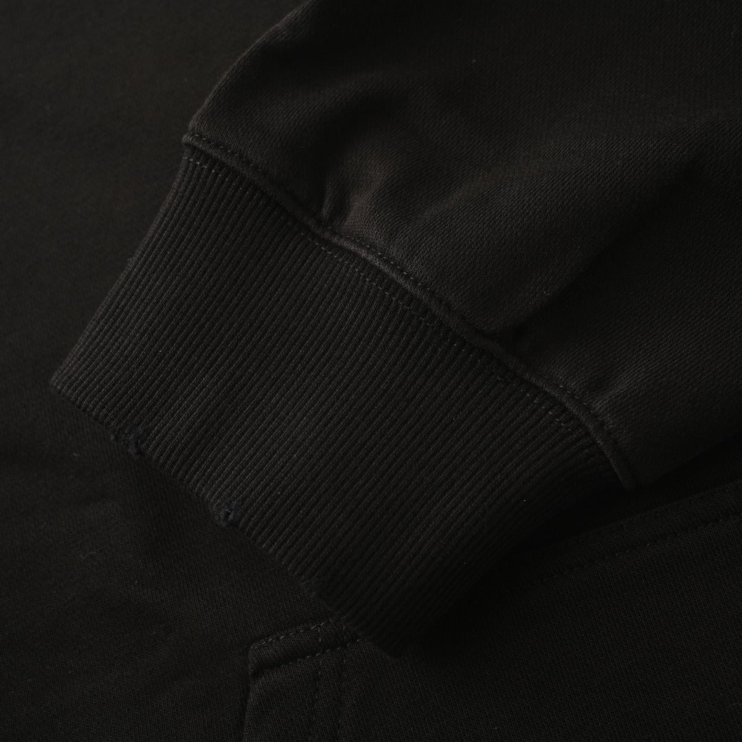 Chrome Hearts Black Pink Cross Embroidered Pullover Hoodie