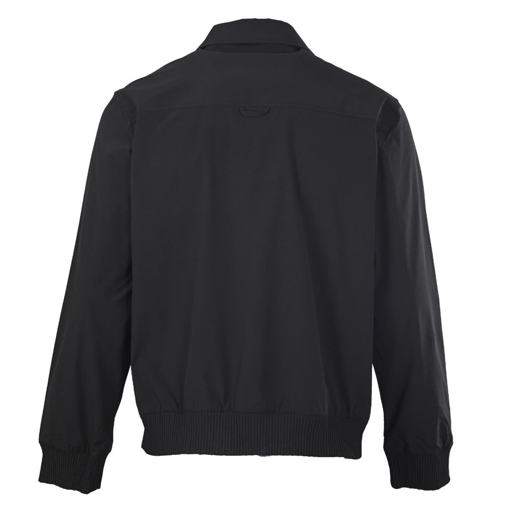 Dior Black Avenue Montaigne Embroidered Zip Bomber Jacket