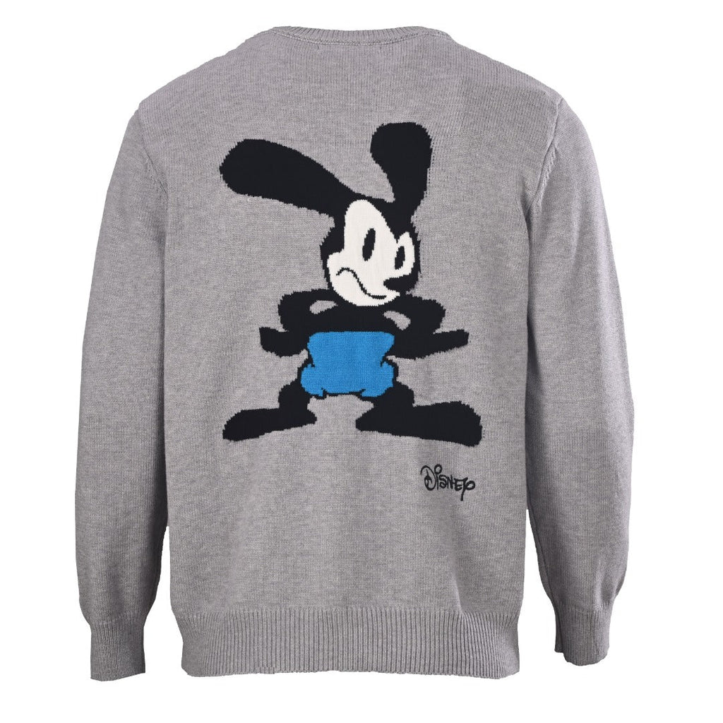 Givenchy Grey Oswald Disney Crew Neck Knit Sweater
