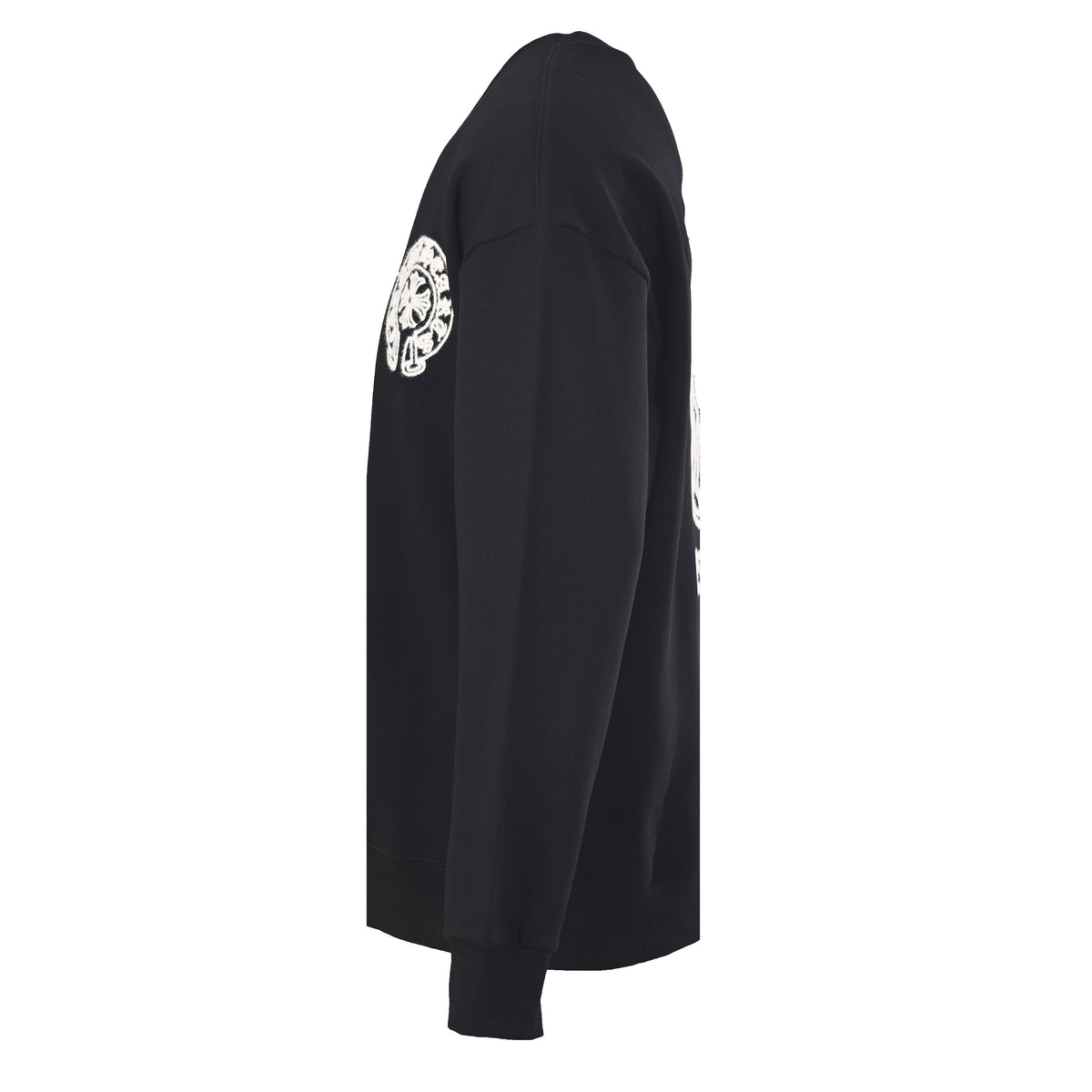 Chrome Hearts Black Beijing Horseshoe Logo Crew Sweatshirt